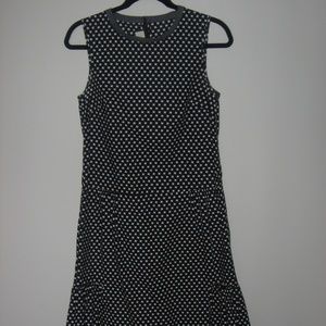 MARNI Blk/White Cotton Sleeveless Dress "40"